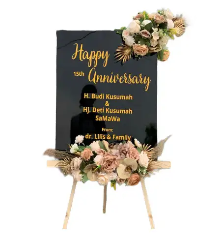 Papan Bunga Akrilik Lembar